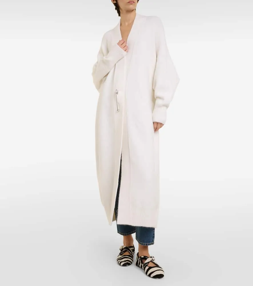 Alaia Alpaca-blend sweater dress