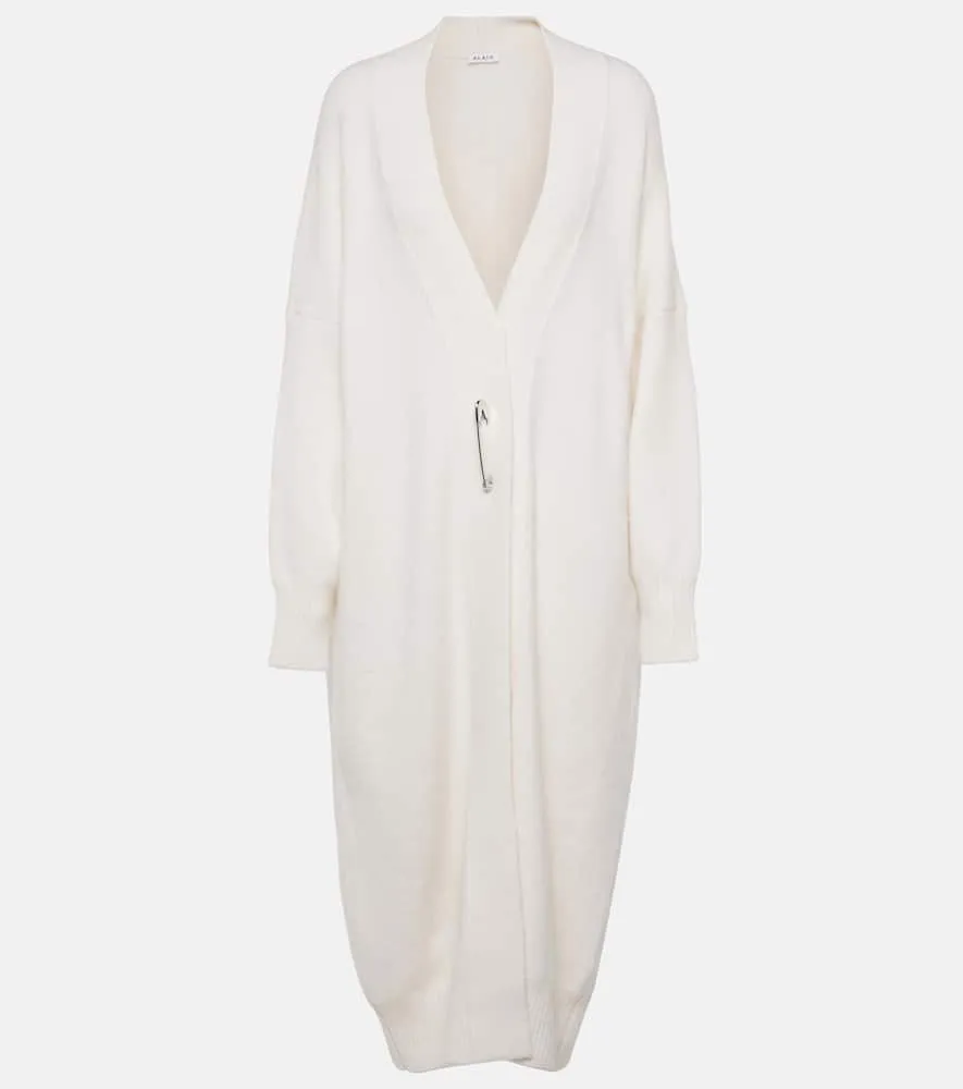 Alaia Alpaca-blend sweater dress