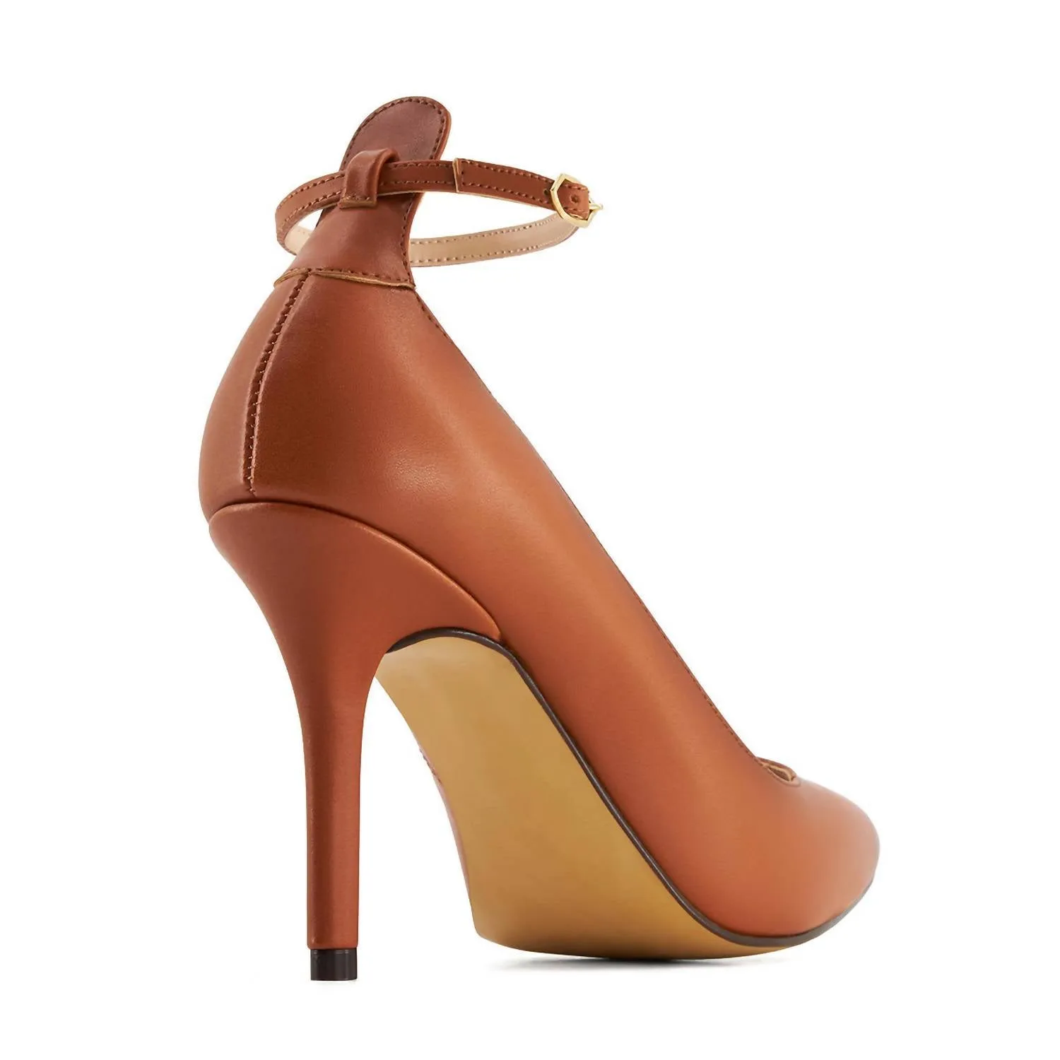 Andrea - Women's Heels with Ankle Strap Pumps