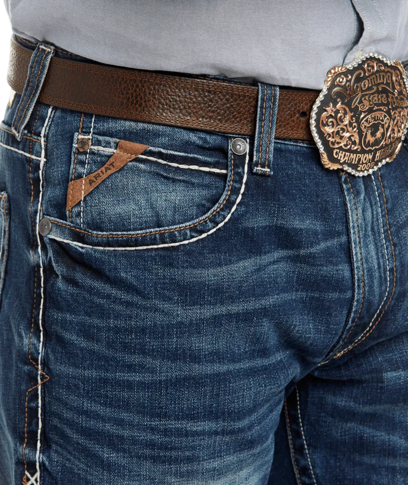 Ariat Men's M4 Silverton Low Rise Preston Bootcut Jean