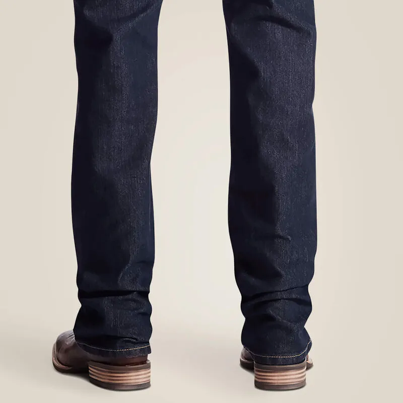 ARIAT Men's Rebar M4 Relaxed DuraStretch Edge Boot Cut Jean