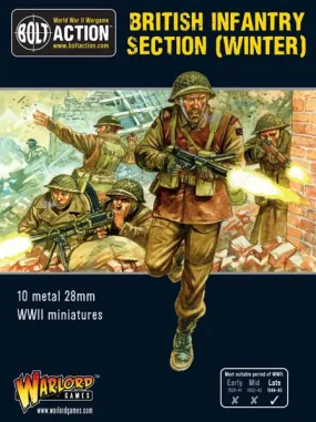 British Army Infantry section (Winter) - British (Bolt Action - 402211003)