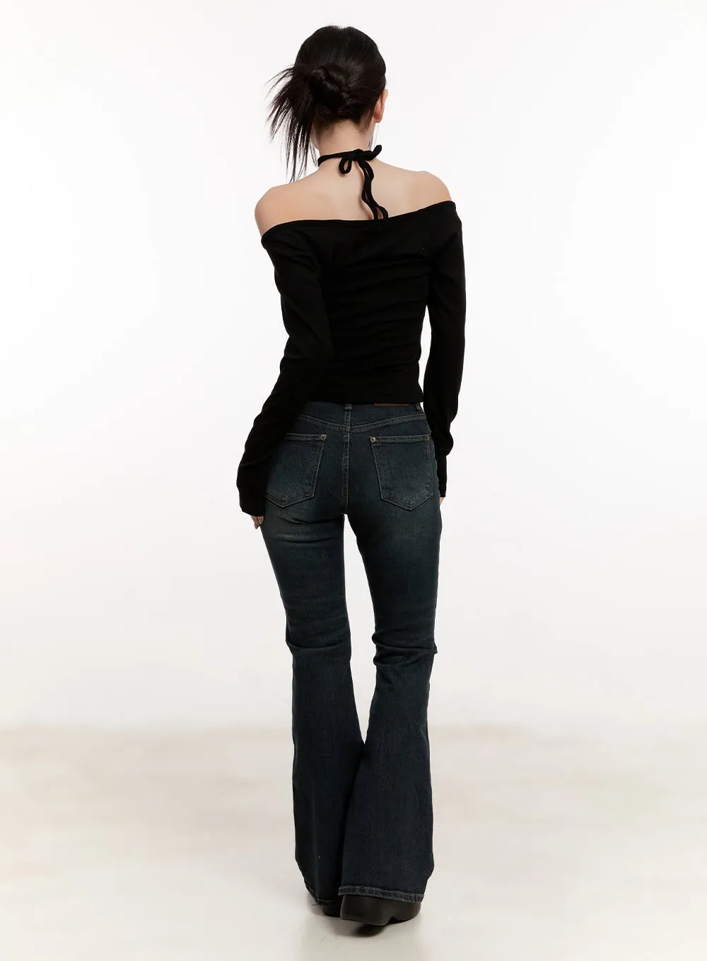Claire Slim-Fit Flared Jeans CM507