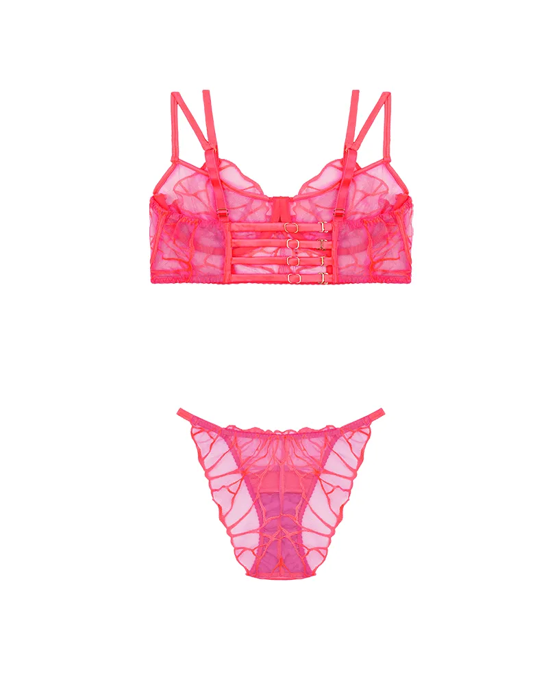 Cleo Luxury Longline Balcony Bra & Brief