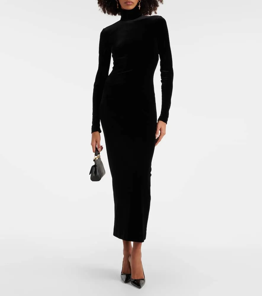 Dolce&Gabbana Velvet midi dress