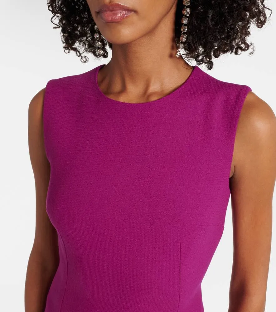 Dolce&Gabbana Wool crepe minidress