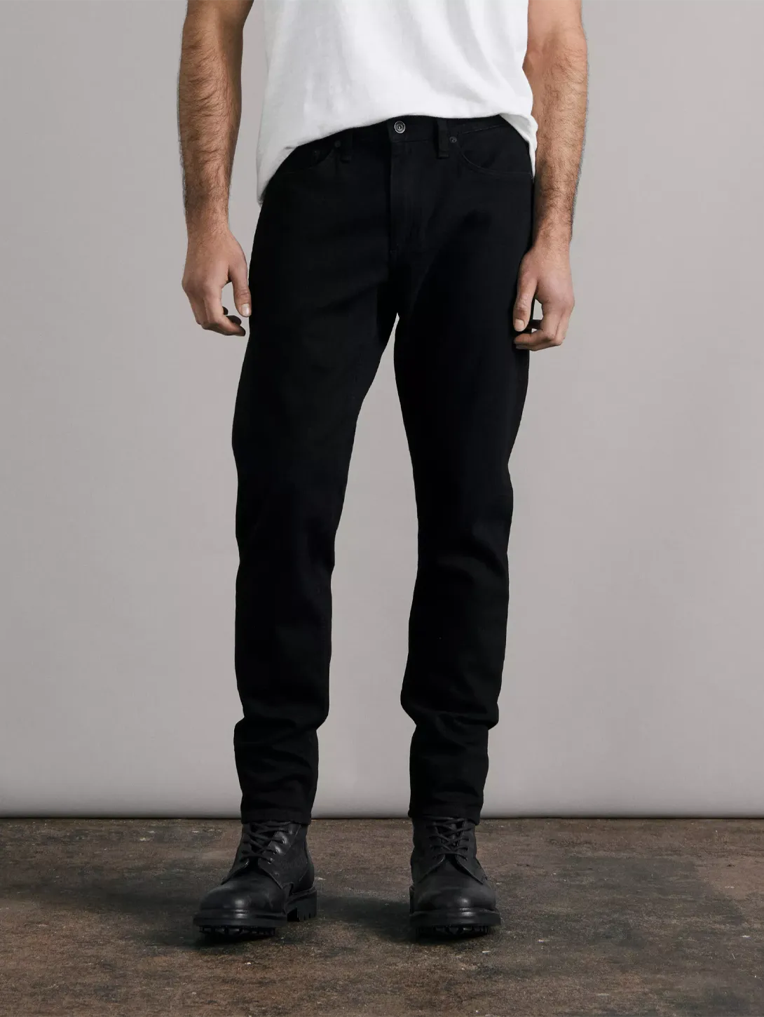 Fit 3 Athletic Jean - Black