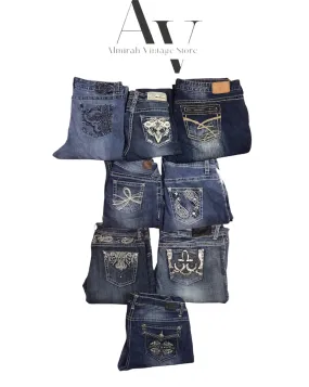 Flared jeans mix brands 30 pcs