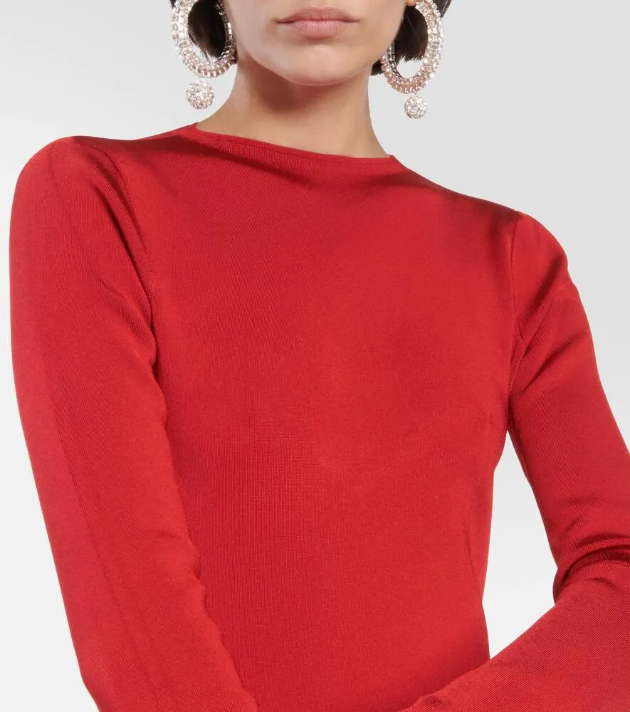 Galvan Long-sleeved gown