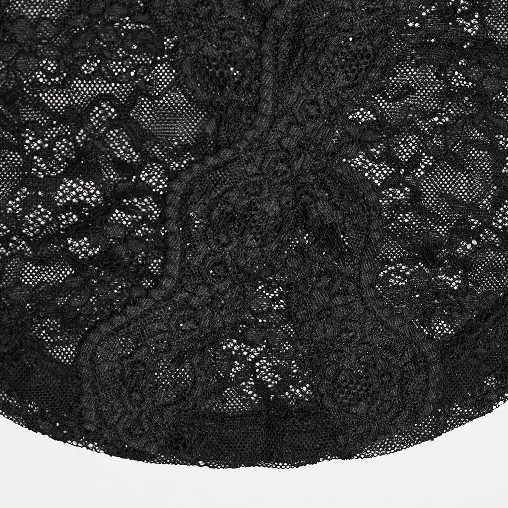 Gothic lace sexy long sleeve T-shirt OPT-853TCF
