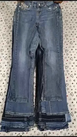 HD027 Ladies Y2K Flared Jeans - 24 pcs