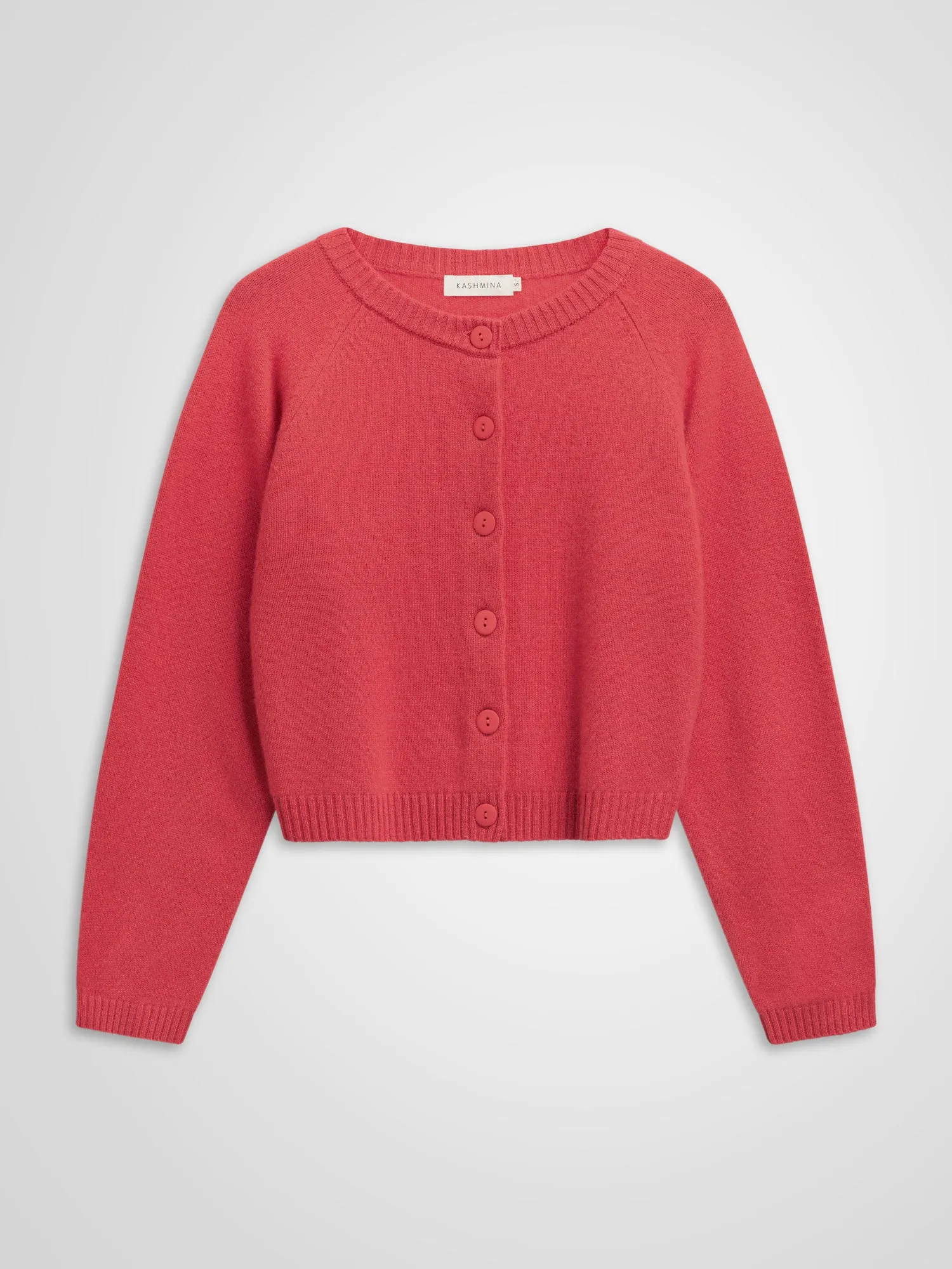 Kashmircardigan "Randi" - Coral