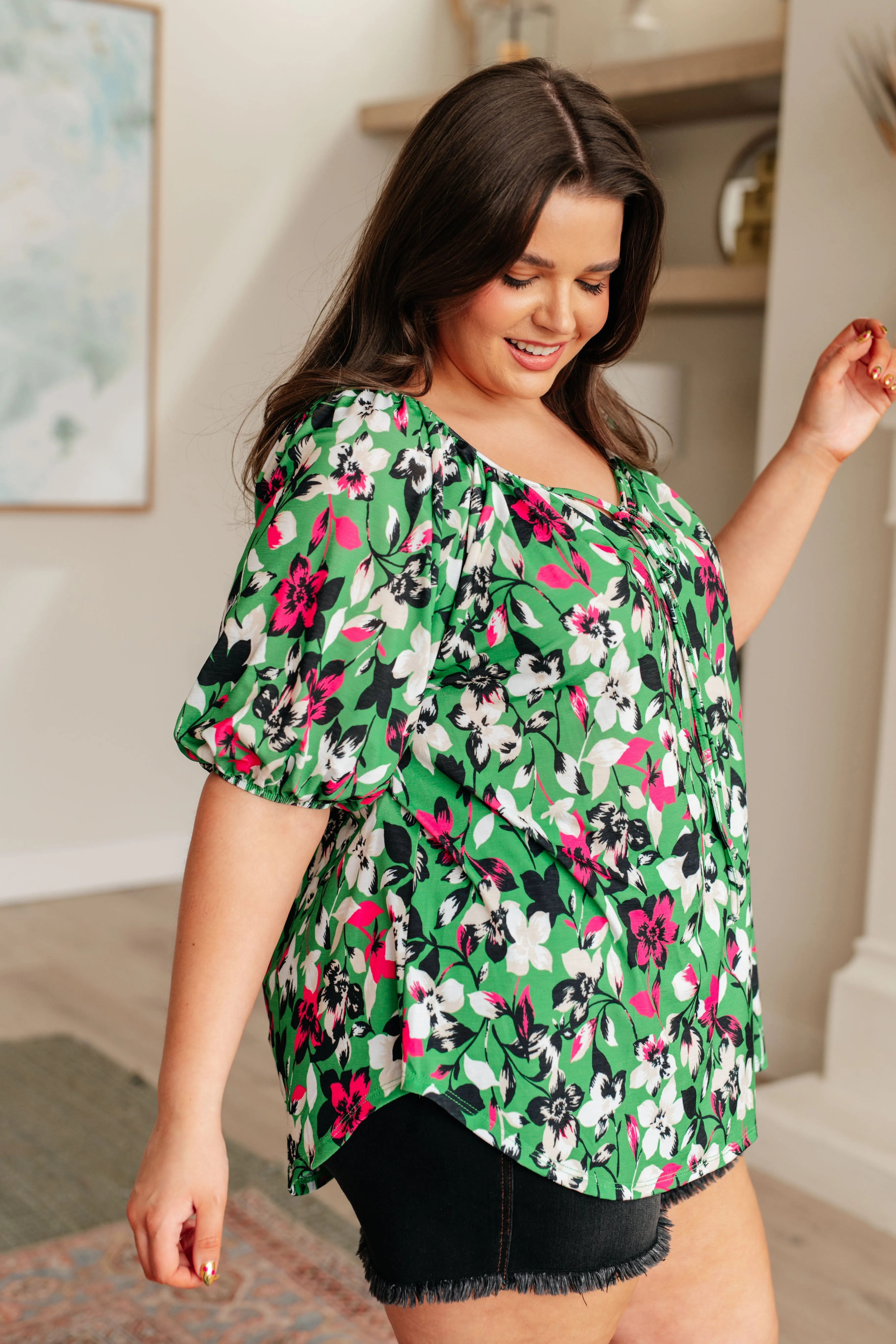 Liza Floral Top