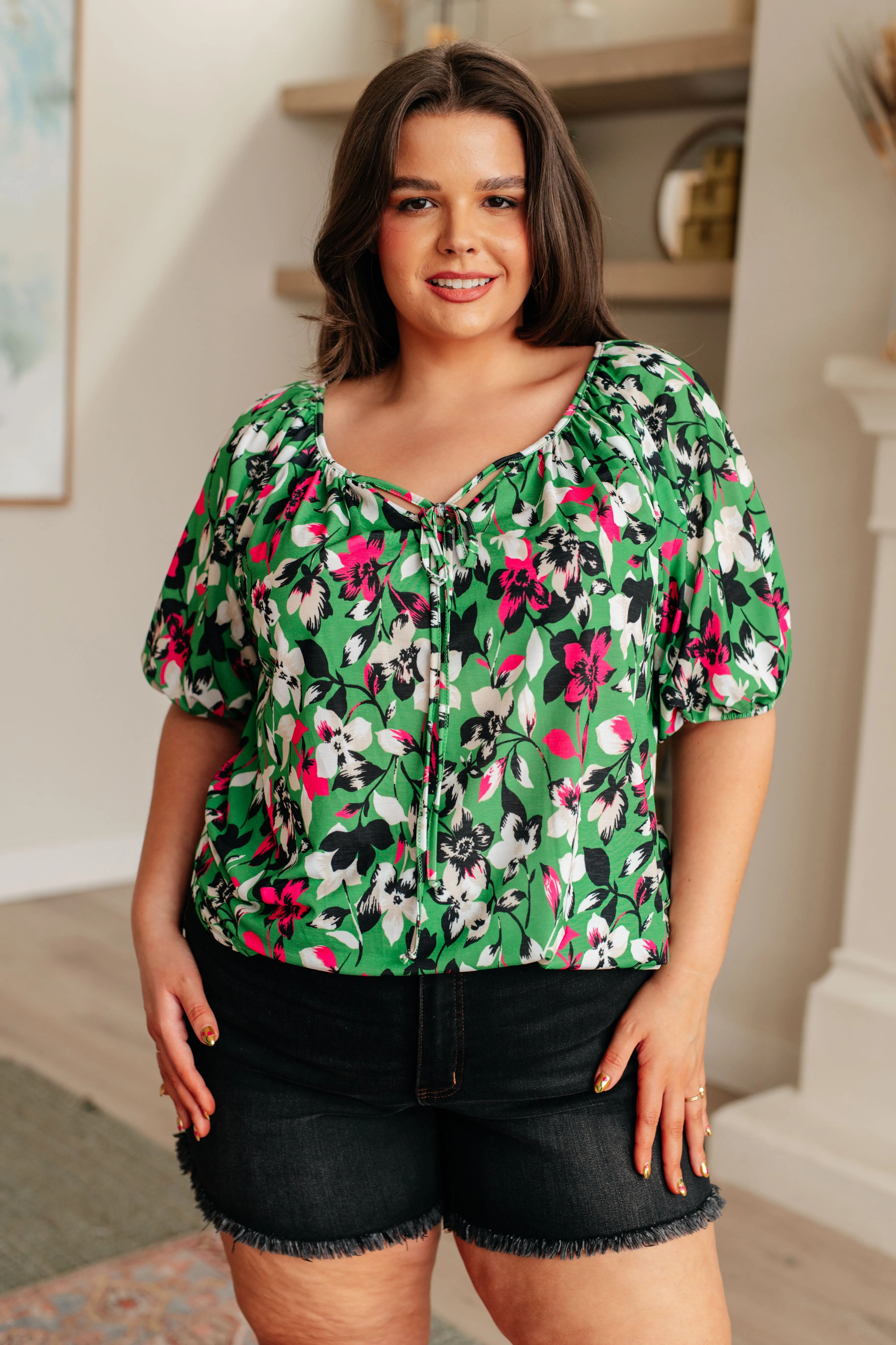 Liza Floral Top