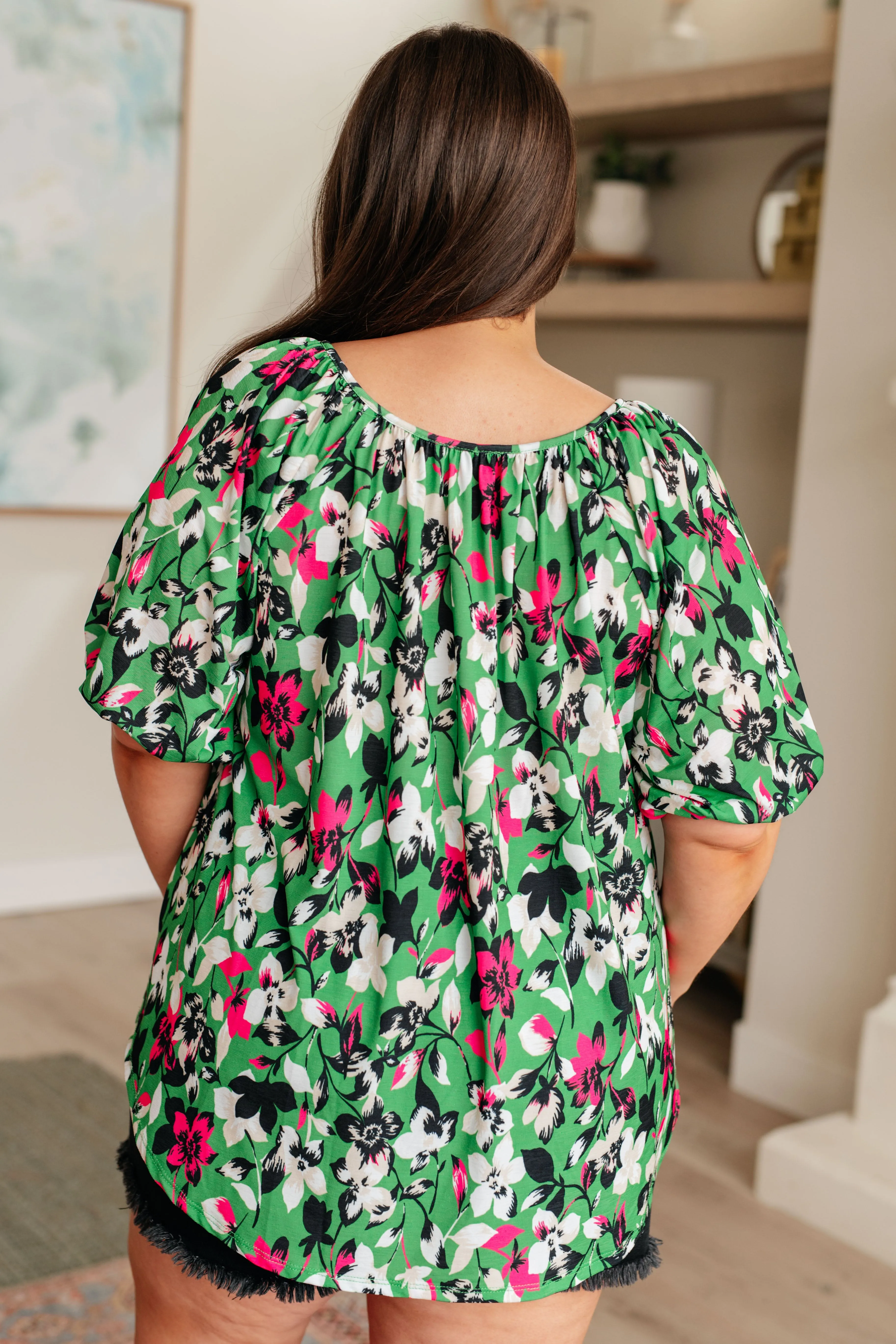 Liza Floral Top