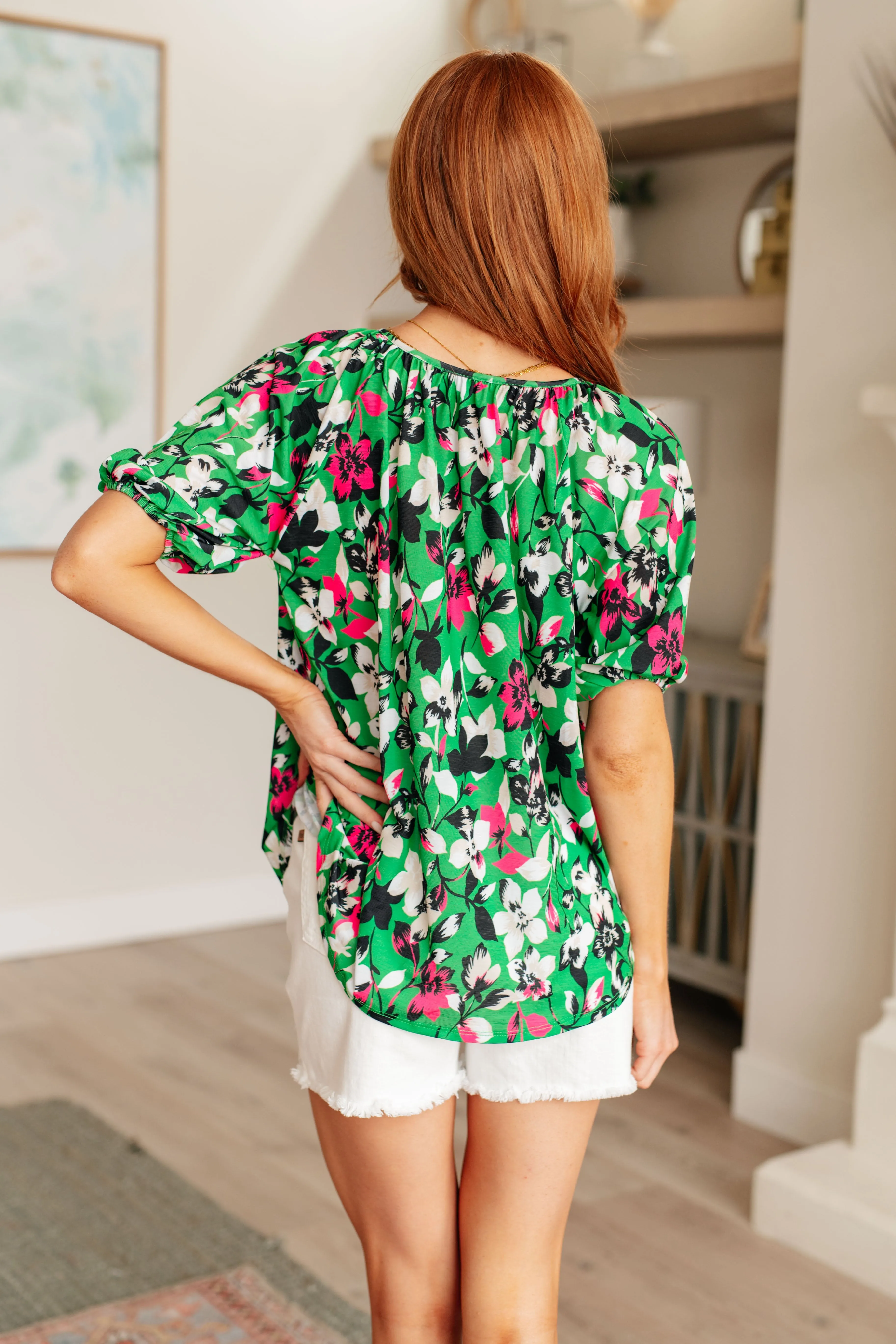Liza Floral Top