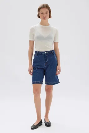 LONGLINE DENIM  SHORT | HERITAGE BLUE