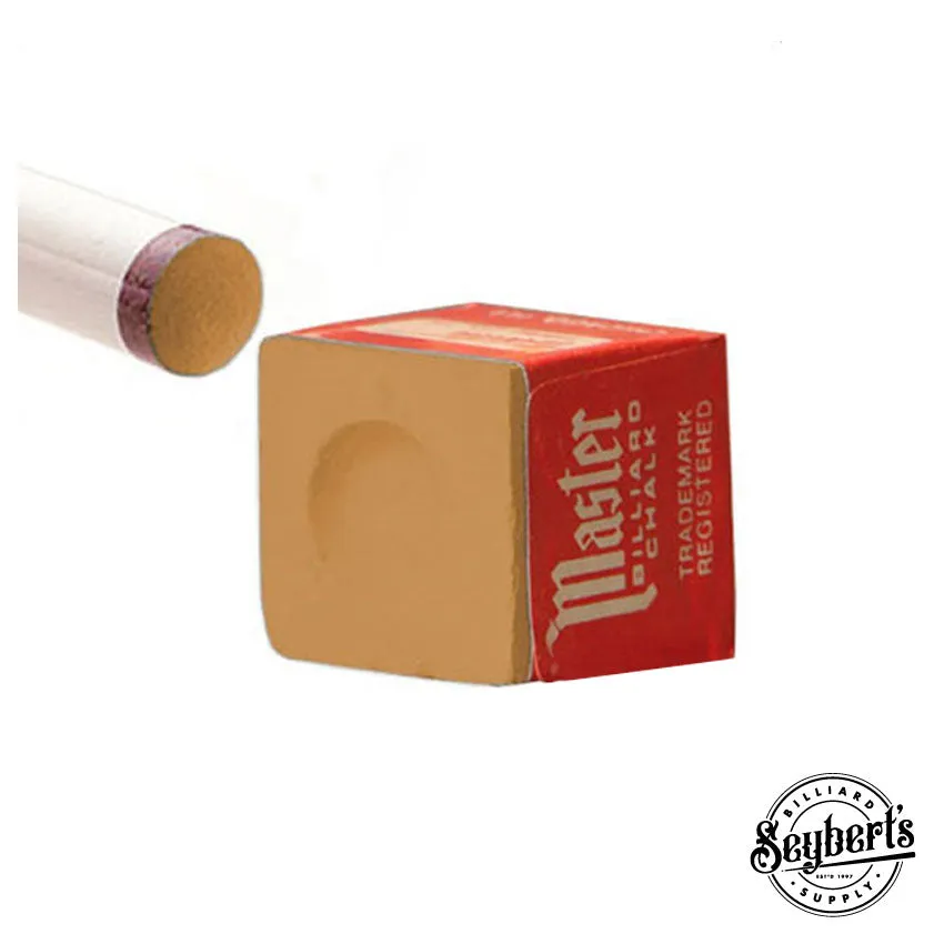 Master Pool Chalk - 1 Dozen