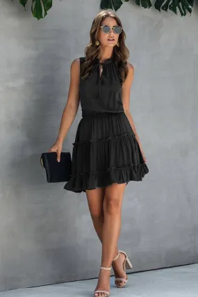 Sleeveless Mini Dress: Plus Size