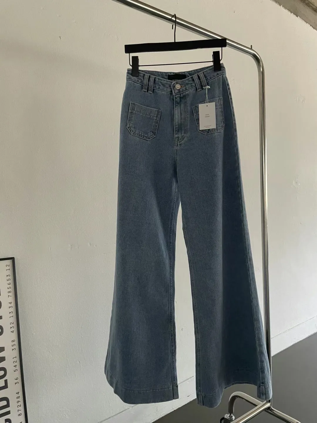 Sold out ✖️6PO No.9 Patch pocket flared jeans